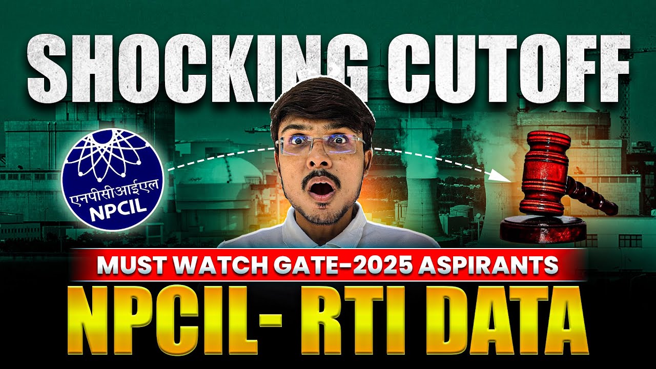 NPCIL Cutoff 2025 Revealed: Shocking RTI Reply!