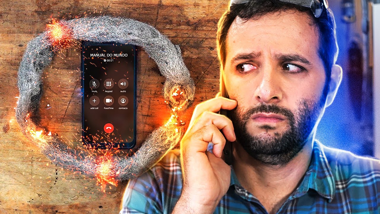 Celular queima bombril? Nós testamos!