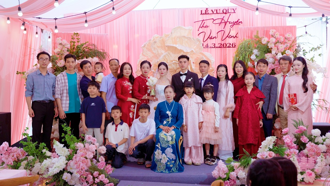 4K PHÓNG SỰ CƯỚI THU HUYỀN & VĂN VĨNH I 14.3.2026