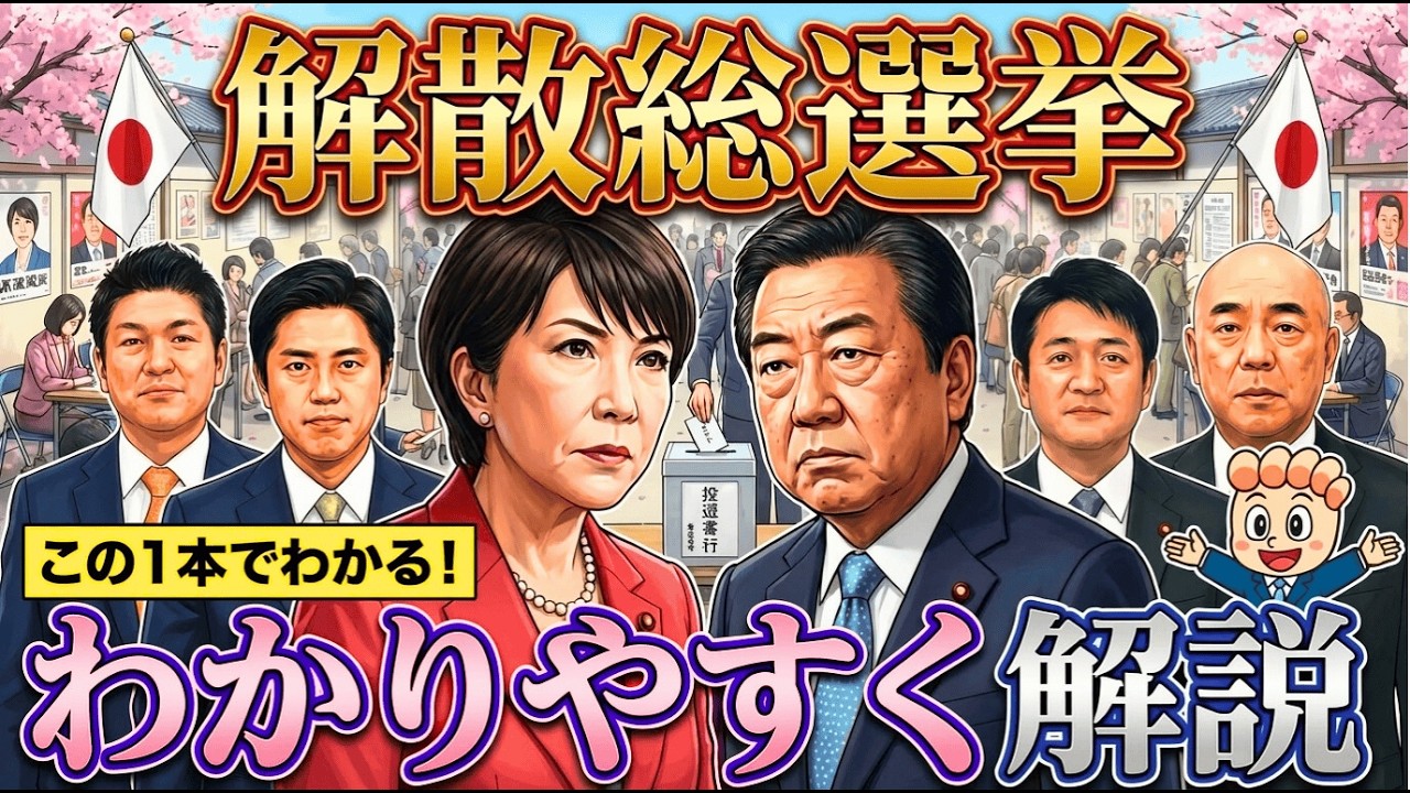 解散総選挙の投票の仕組みから注目ポイントまでをわかりやすく解説【この1本でわかる】