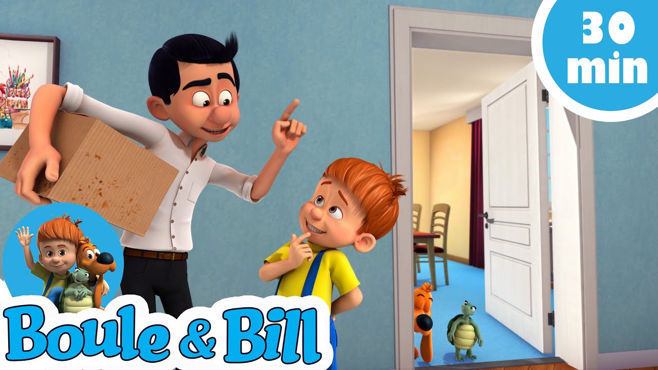 😅Papa essaye de bien éduquer Bill !🐶 - Nouvelle Compilation Boule et Bill FR