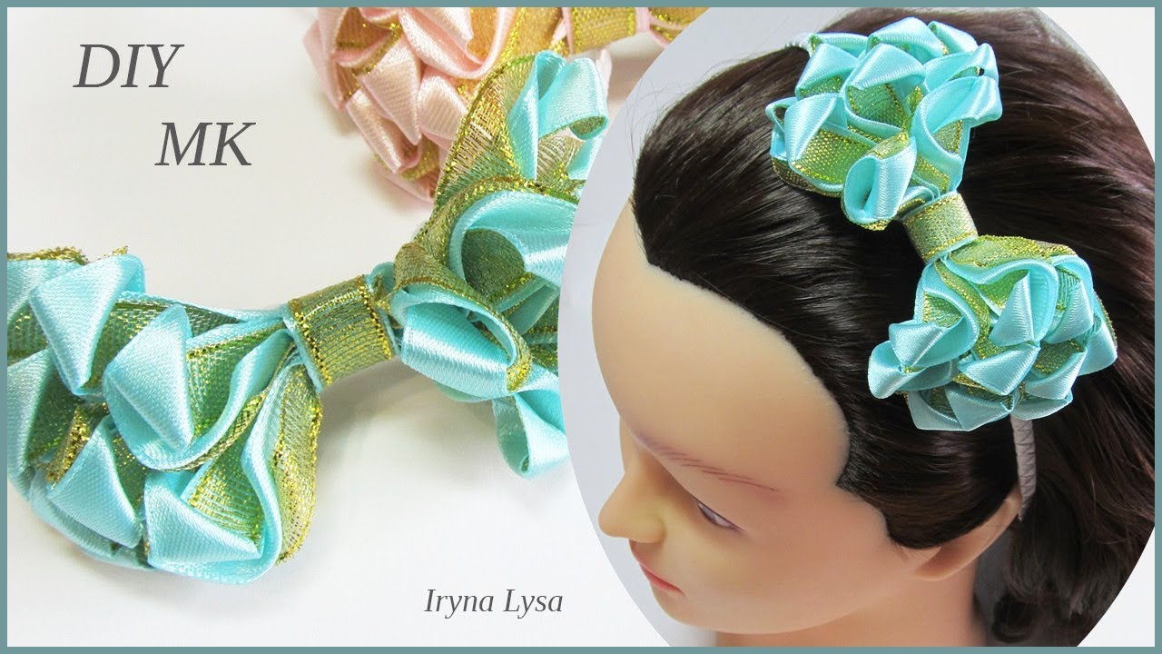 🎀 DIY Bow Ribbon Hair