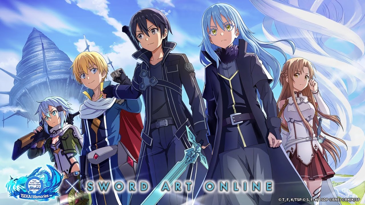 Трейлер Slime ISEKAI Memories x Sword Art Online [Maoryuu x Sword Art Online] (Mobile)