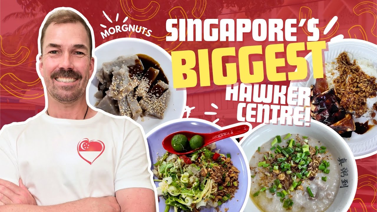 Крупнейший в Сингапуре торговый центр Hawker! 🇸🇬 Гастрономическое приключение в комплексе Chinatown
