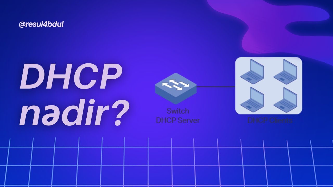 DHCP Nədir? Nə işə yarayır və necə işləyir? - Rəsul Abdulhüseynli