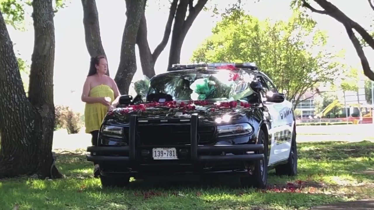 Sister of fallen San Marcos police officer pays heartfelt tribute to him