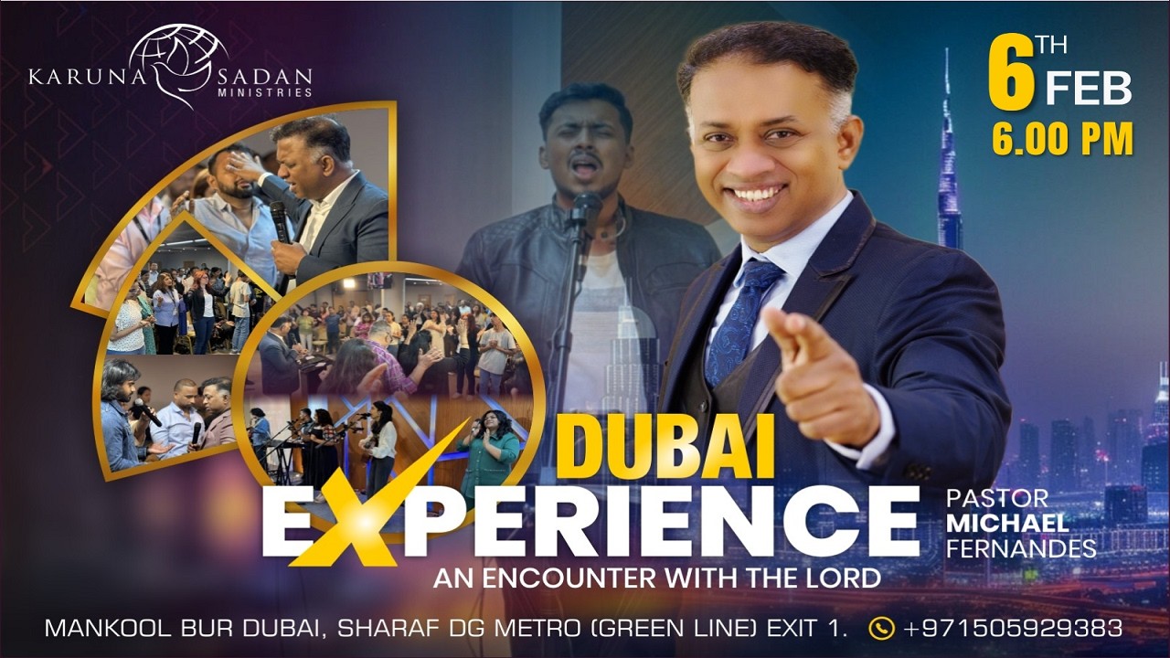 20260206 | KSM | Dubai: Experience an Encounter with the Lord | [ LIVE 🔴 ] Pastor Michael Fernandes