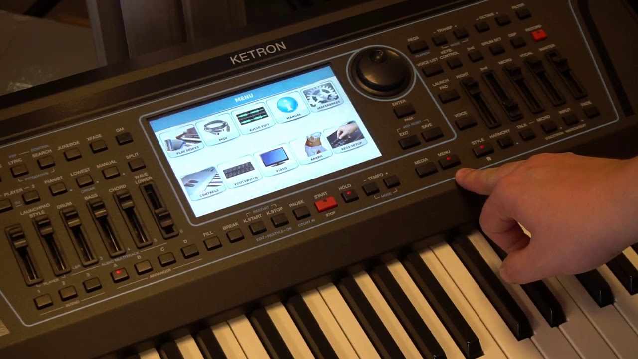 KETRON SD9 SD60 SD90 - Aktualizacja oprogramowania - Instrukcja