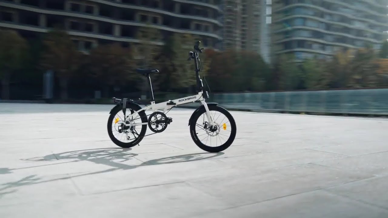 Ride fast when you need to,fold small when you don’t.#ROCKBROS #foldingbike