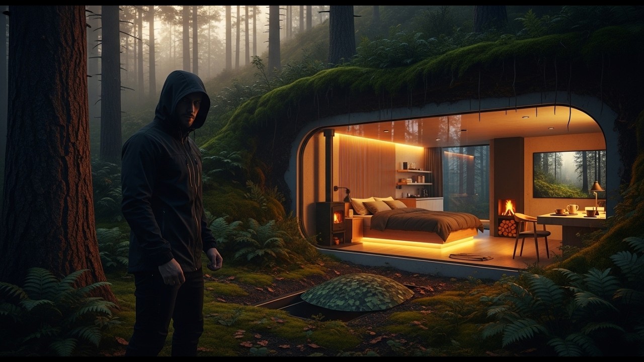 I Built a Secret Underground Shelter – Invisible from Above