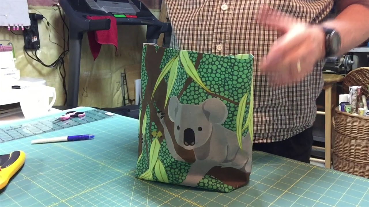 The Idiot Quilter Ep12 - Making a Bag from Tea Towels