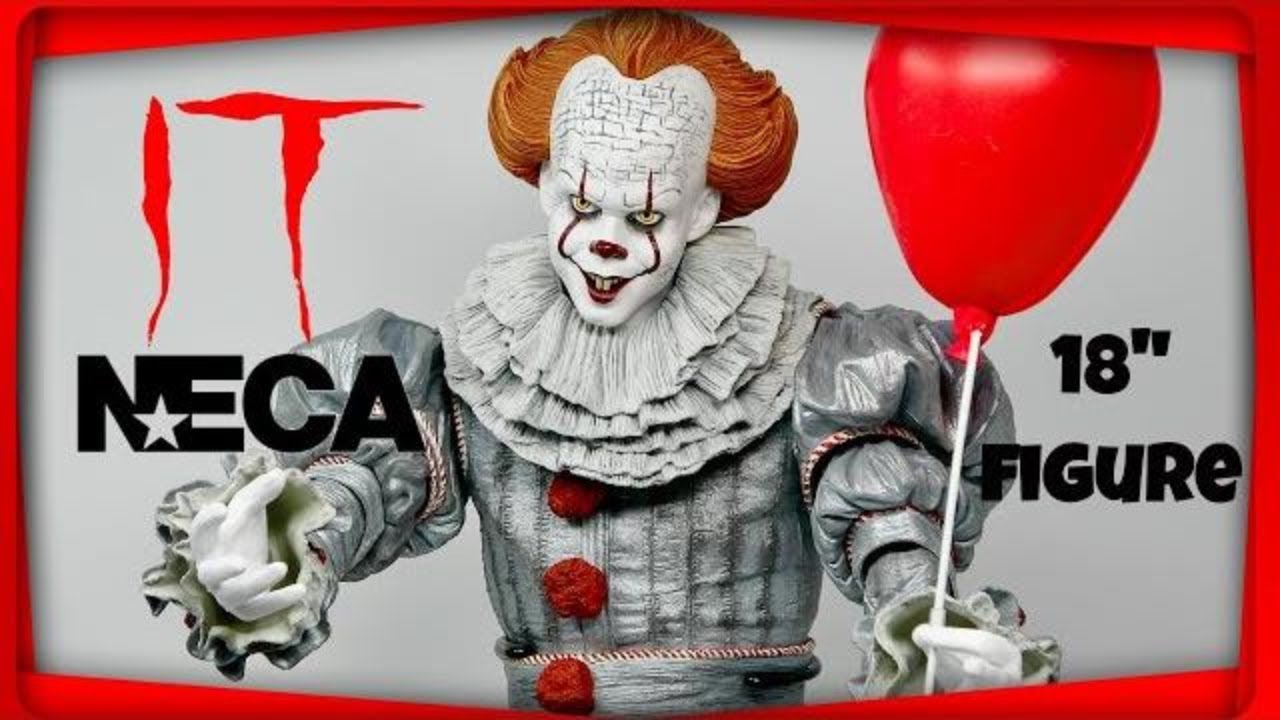 NECA IT (2017) –1/4 Scale Pennywise (Bill Skarsgard) the clown review