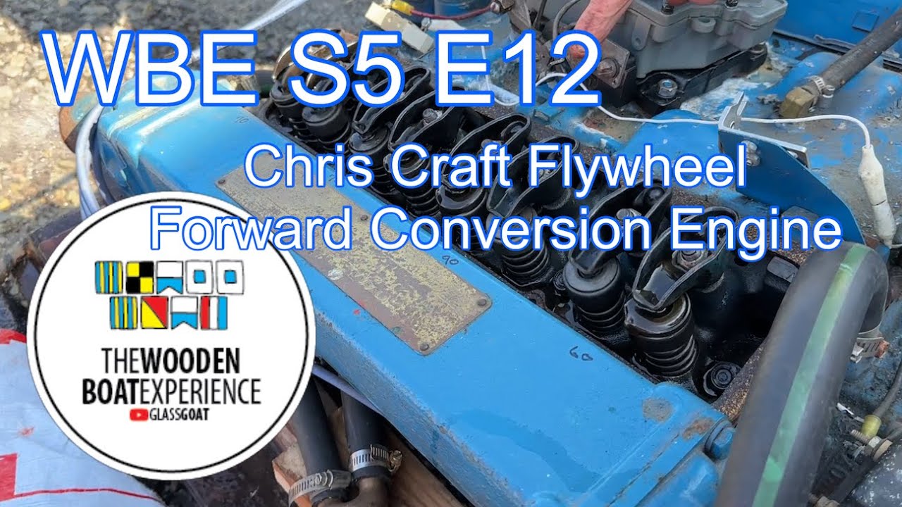 Chris Craft 283/350 Flywheel Forward Conversion Engine