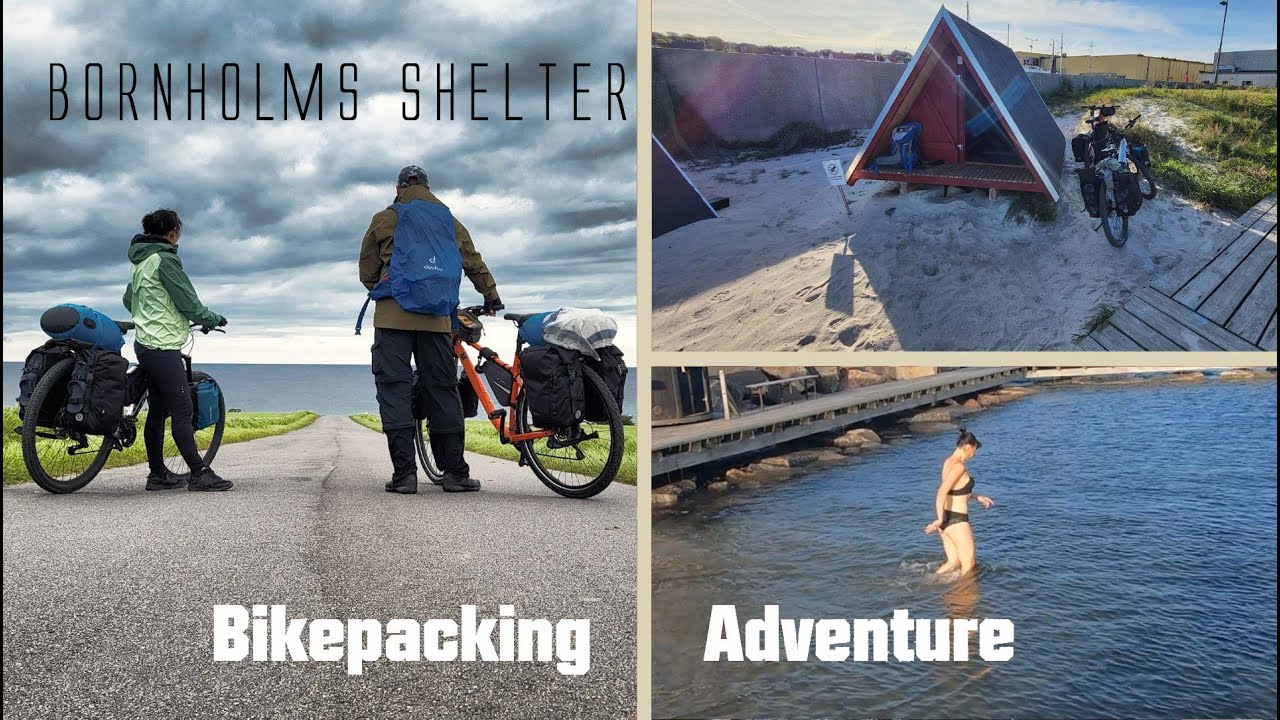 Bikepacking auf Bornholm mit Übernachtung in Sheltern| Radreise über Dänemarks Insel | Teil 1