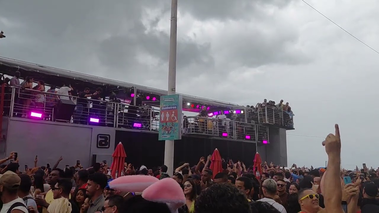 BELL MARQUES NA LITORÂNEA EM SÃO LUÍS MA. PRÉ CARNAVAL. 