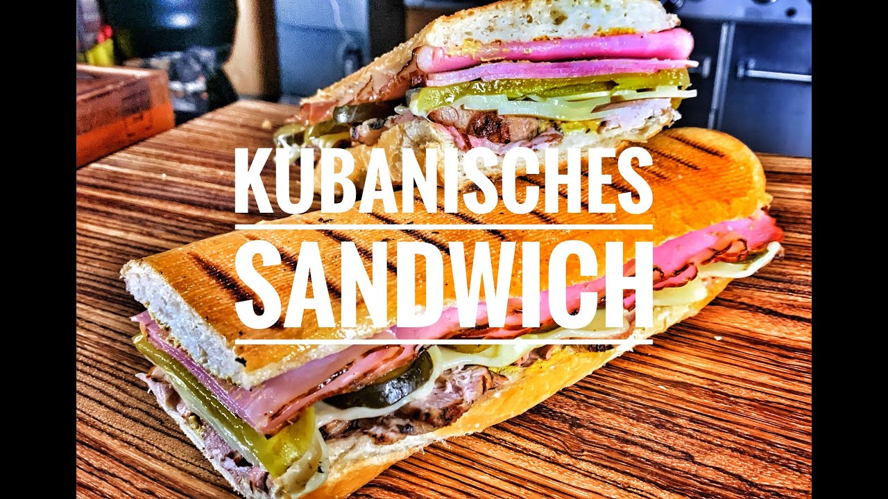das beste kubanische Sandwich - lecker und original -- Westmünsterland BBQ