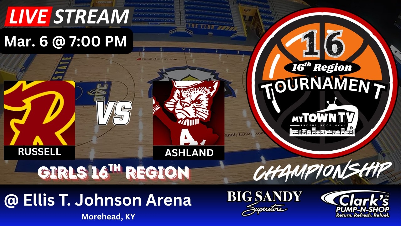 Girls 16th Region Basketball Championship - Russell vs Ashland