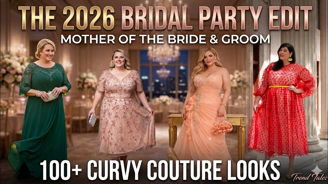 100+ Stunning Plus Size Wedding Outfits 2026 | Mother of the Bride & Guest trends | Curvy Elegance