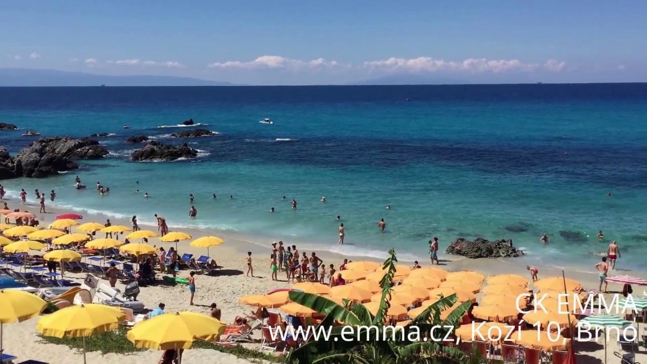 Hotel Grotticelle, Capo Vaticano, Kalábrie, Itálie, cestovní kancelář EMMA