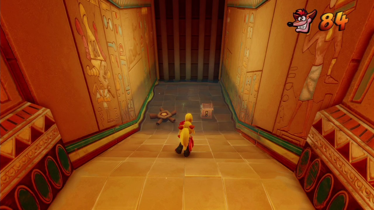 Crash Bandicoot 3 HD - Tomb Wader 100% Walkthrough - BLUE GEM LOCATION  N. Sane Trilogy