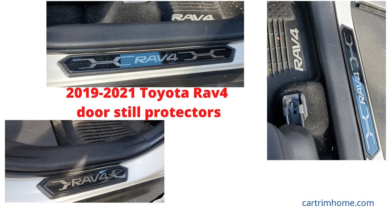 2019-2021 Toyota Rav4 door still protectors installation