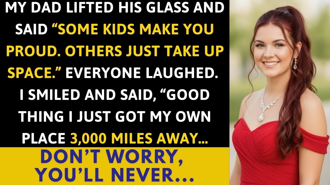 My Family Laughed When Dad Said I "Take Up Space"-So I Left and Built A New Table 3,000 Miles