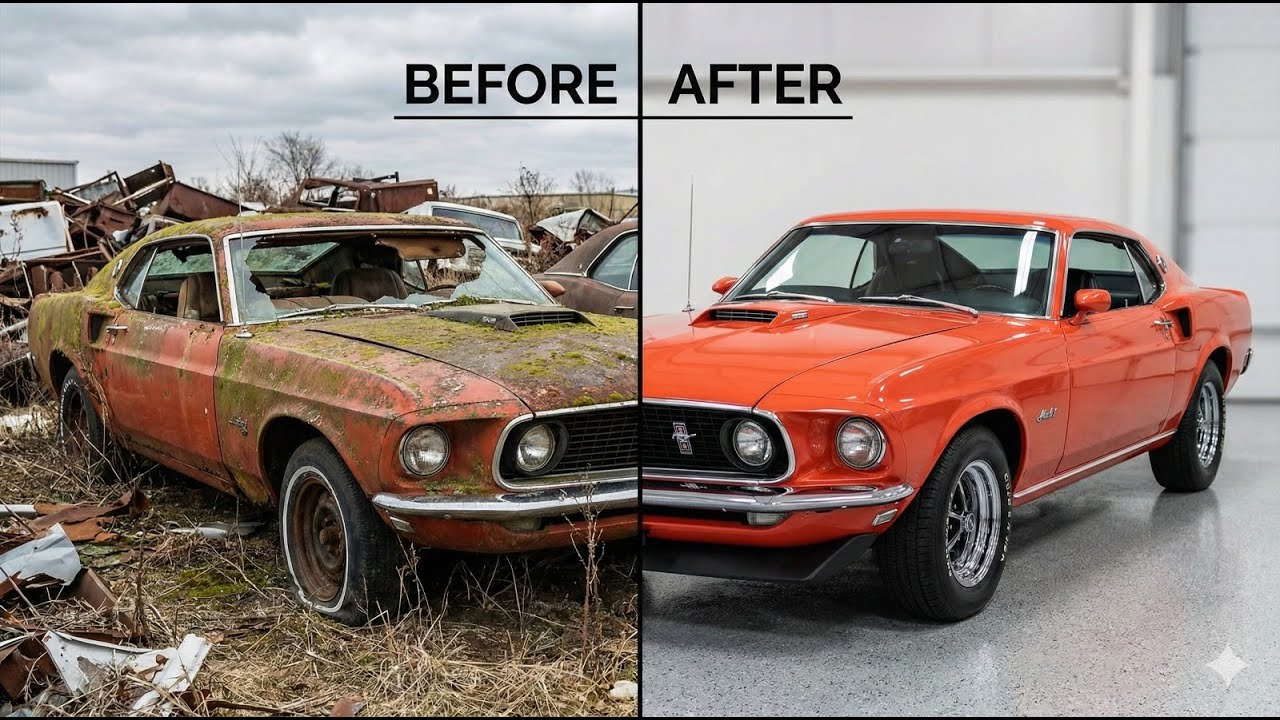 Full Rebuild from Scrap to Road, Dead Car Comes Back to Life | Complete Car Restoration, Rusted Car