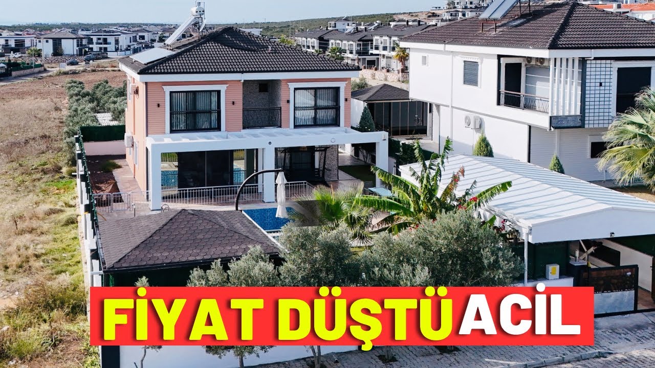500 m2 5+1 SATILIK FIRSAT VİLLA , DİDİM AYDIN-A586 #altınkum #didim 