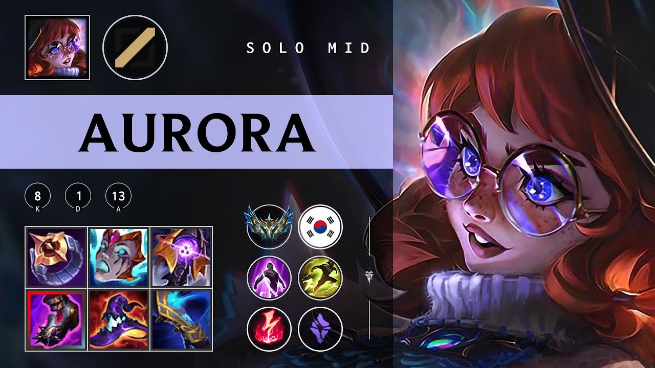Aurora Mid vs Jayce - KR Challenger Patch 25.22