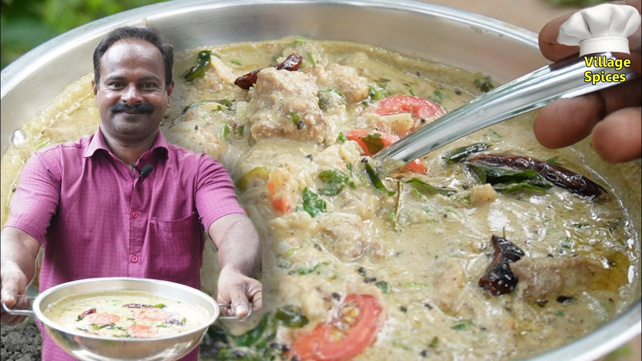 ചിക്കൻ കുറുമ ഇങ്ങനെ ഉണ്ടാക്കിയാൽ പ്ലേറ്റ് കാലിയാകുന്ന വഴി അറിയില്ല😋 | Chicken Kurma | Village Spices