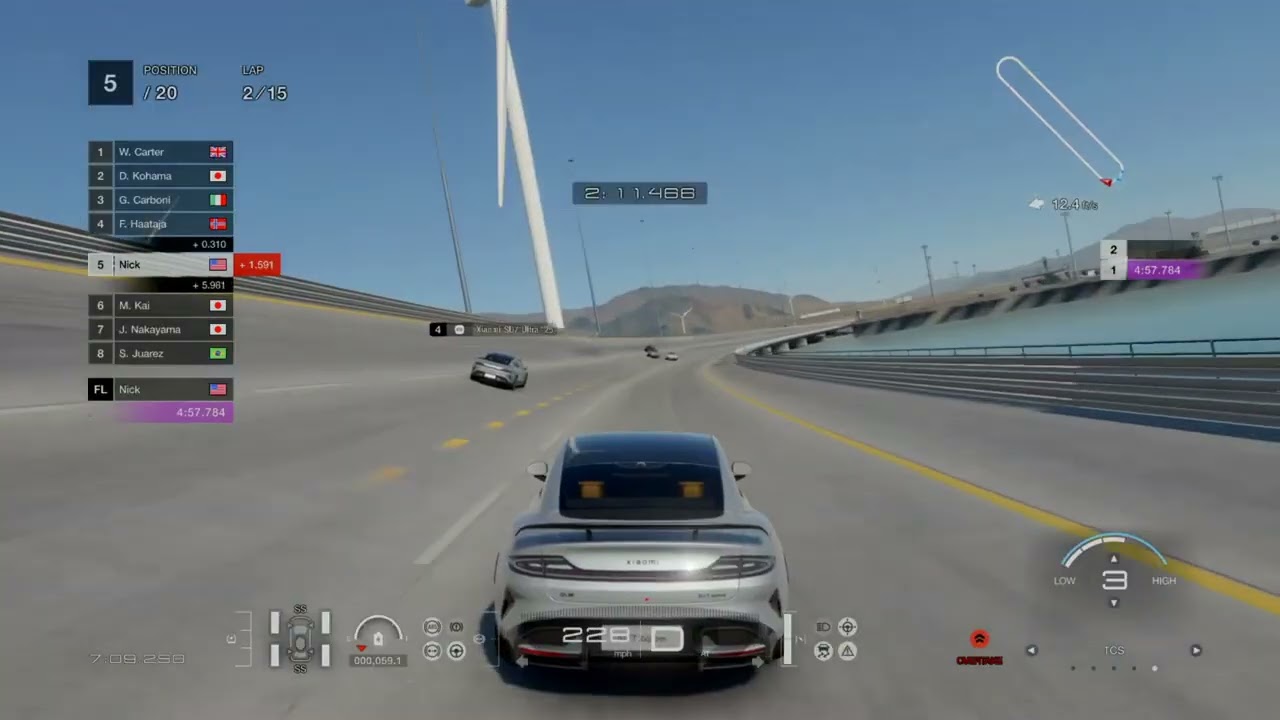 Racing a 2025 Xiaomi SU7 Ultra around Special Stage Route X