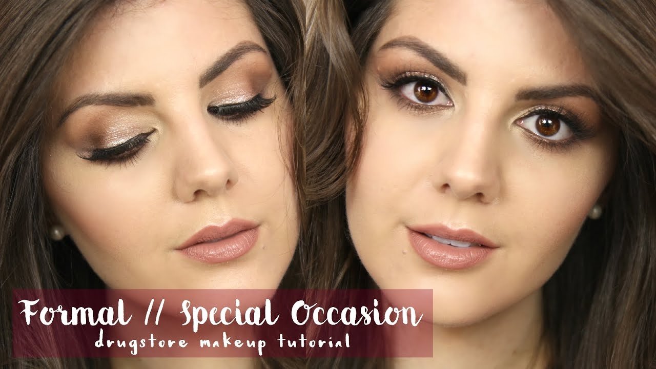 Drugstore Makeup Tutorial // Formal, Prom, Special Occasion, Nighttime // Rachael Jade