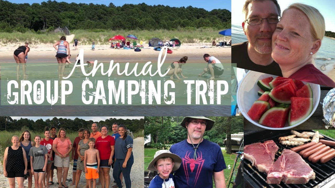 ANNUAL SMALL GROUP CAMPING TRIP // VLOG