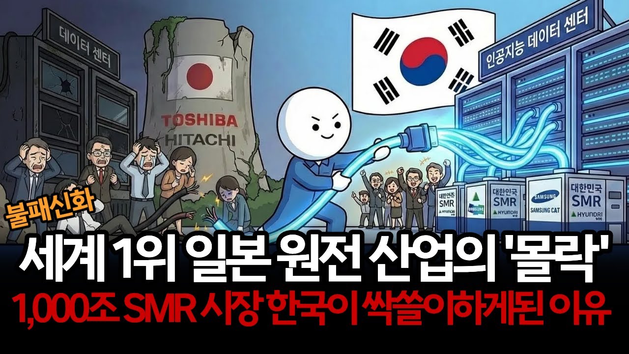 '15년 만의 대역전' 일본이 주춤할 때 한국이 SMR 제조 패권을 잡은 결정적 계기