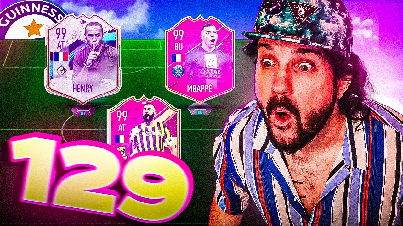 129 OU 128 J'AI BATTU LE WORLD RECORD DRAFT ( 2x En 10 Minutes ) ! FIFA 23