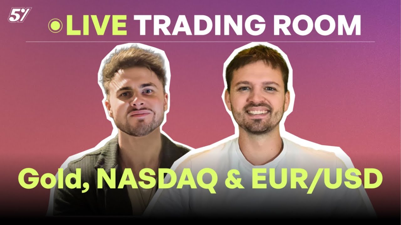 Live Trading & Analysis – Gold, NASDAQ & EUR/USD