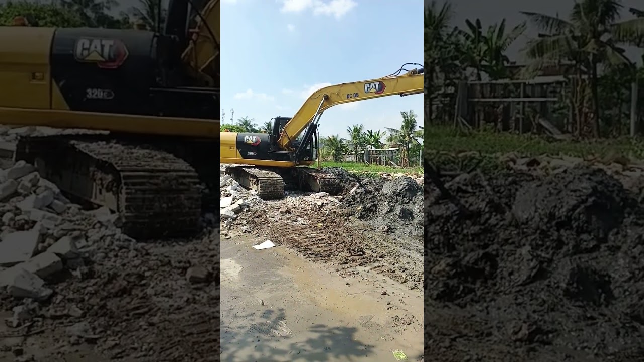 BEKO raksasa keruk normalisasi kali serengseng suku tani #kdm