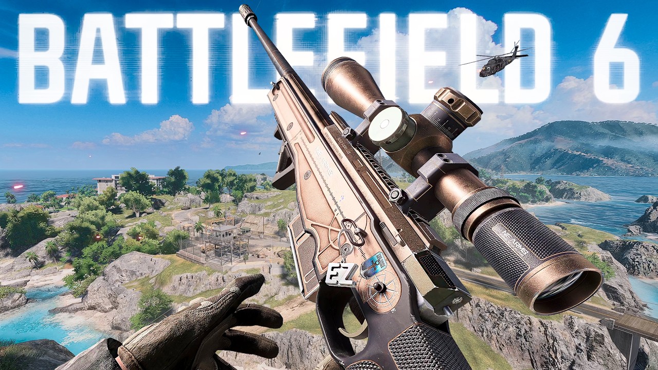 I Tried Being A MARINE SNIPER in Battlefield 6...