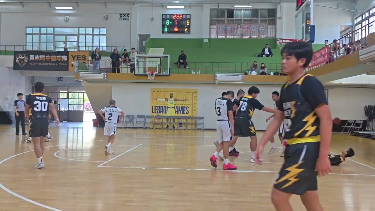 20260308三級聯賽新竹閃電猴對員東國中C第一節