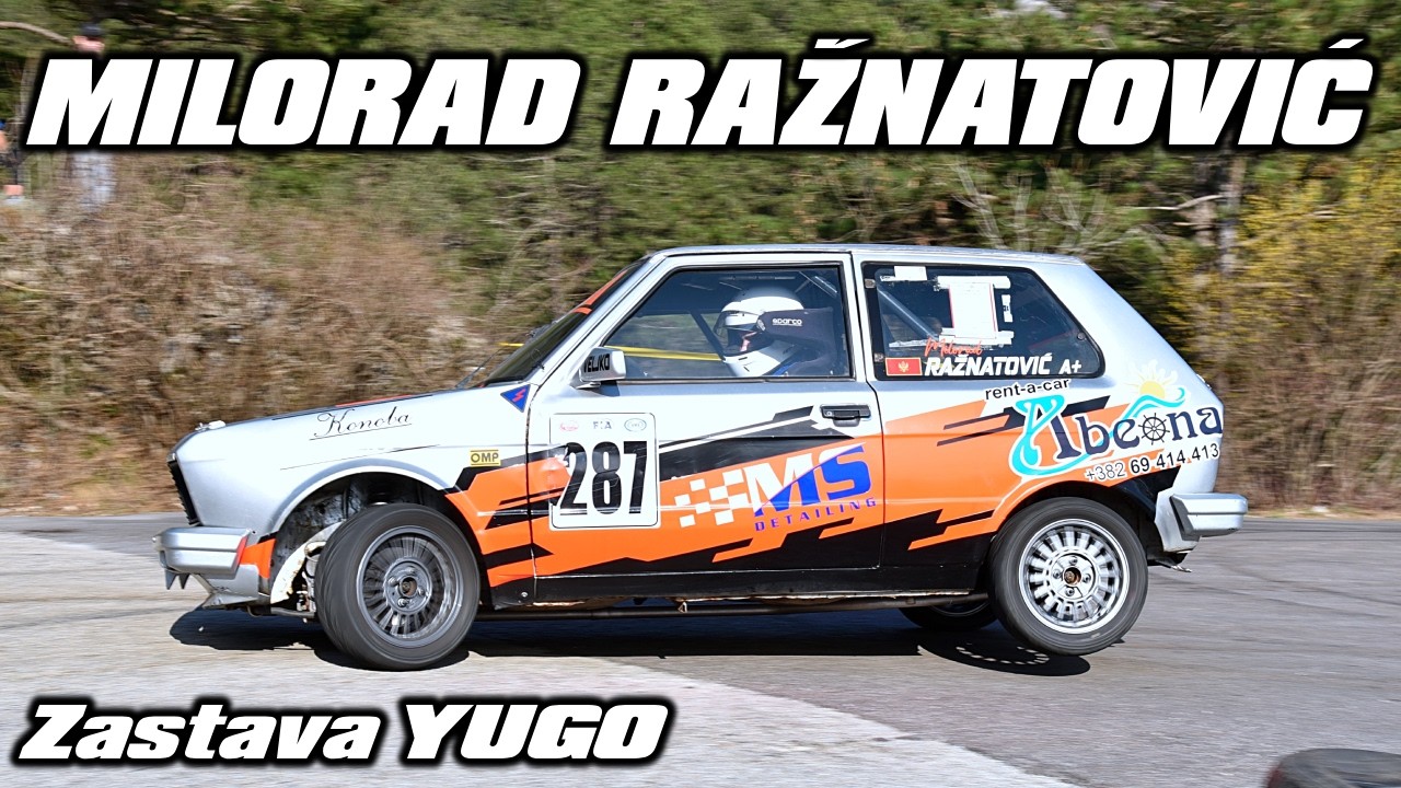 Milorad Raznatovic - Kup Mimoze 2026 - Zastava Yugo 55 N