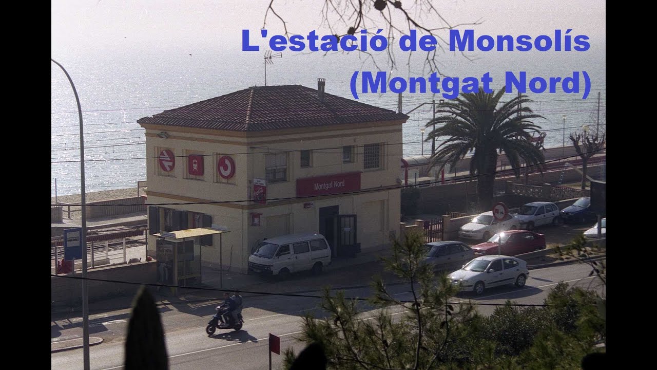 L'estació de Monsolís (Montgat Nord)