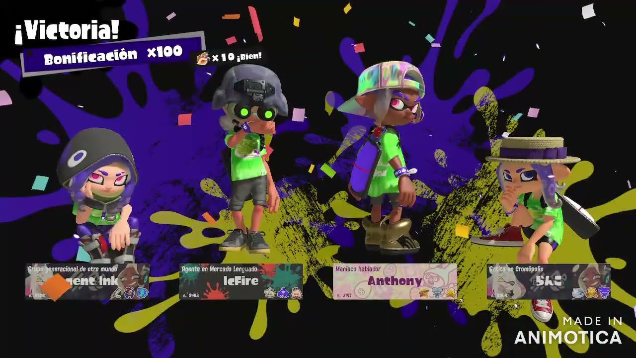 Splatoon 3 Switch Clips July-August 2024