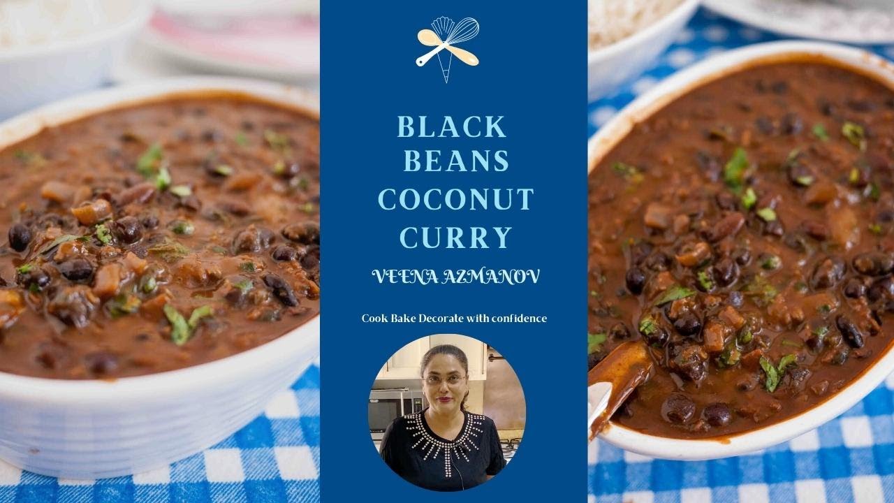 Black Beans Coconut Curry - Black Beans Recipe