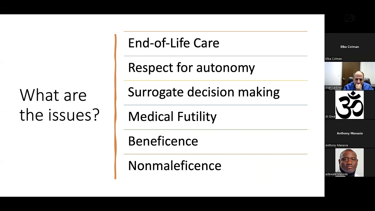Ethical Issues in the ICU