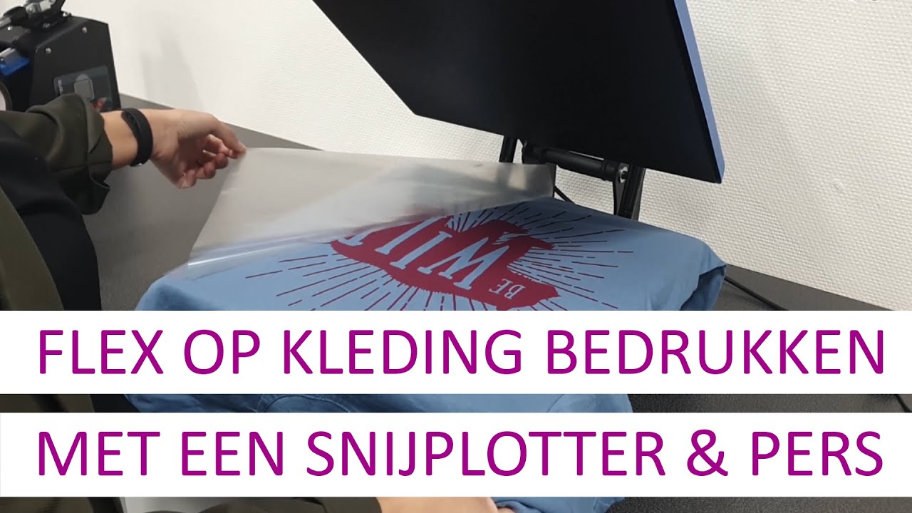 Kleding bedrukken met flexfolie