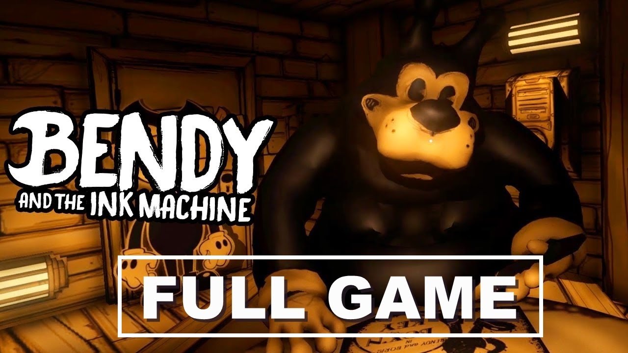 Bendy And The Ink Machine: Downward Fall Full Gameplay No Commentary