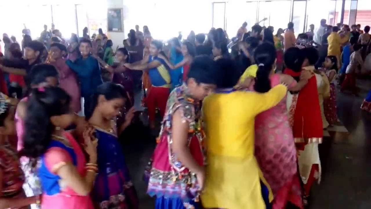 Global Mission School , Ahmedabad  Garba2016