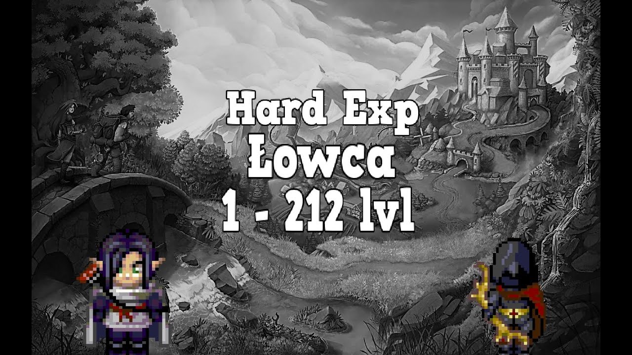 Margonem 1-212 Hard expienie łowcy [*] :D