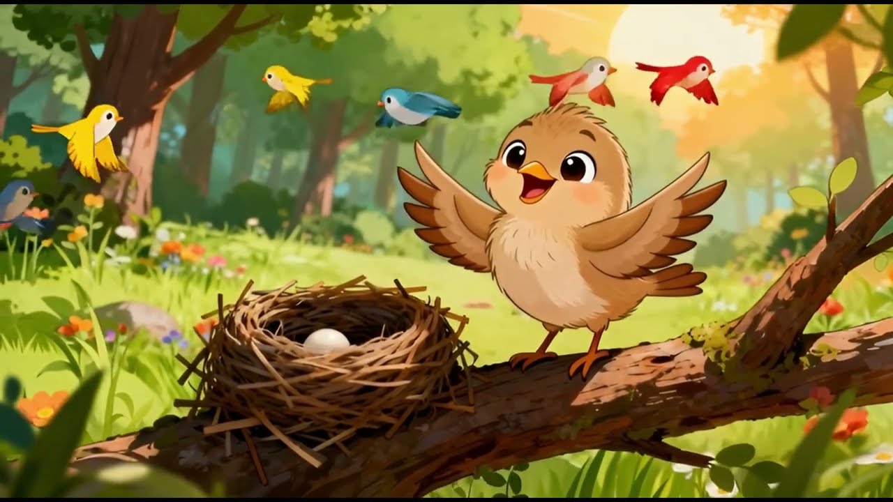 قصة العصفورة فيفي  🐦 | درس مهم لكل طفل: ما تبقاش غيرك وتنسى نفسك