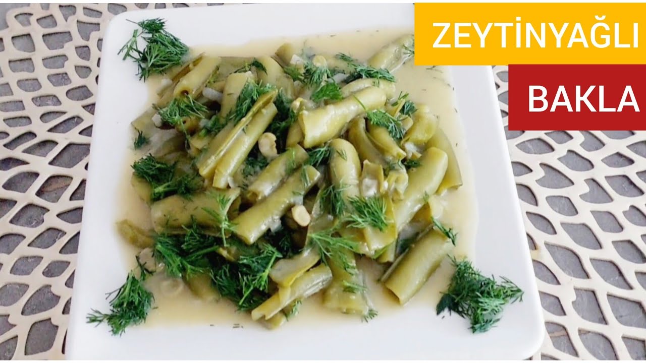 Zeytinyağlı Bakla Yemeği | Zeytinyağlı Bakla Yemeği Nasıl Yapılır?  Girit Usulü Zeytinyağlı Bakla